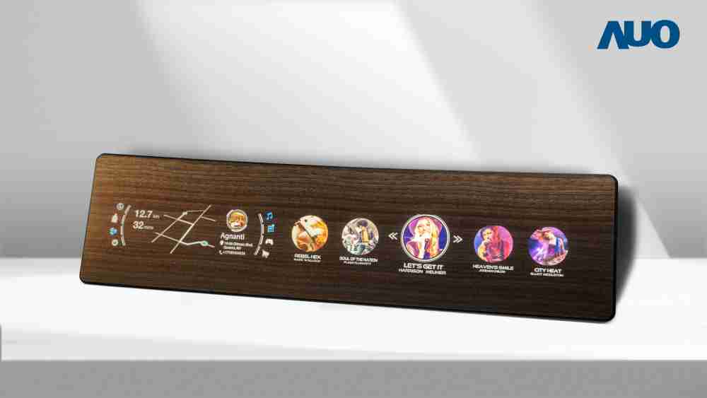 开云电子研发全球最高穿透度达80%的AmLED木纹显示器，，可于使用时呈现高亮度、、、清晰可见的信息，，，，并在不使用时回归为单纯的饰板，，，，节能兼具美观